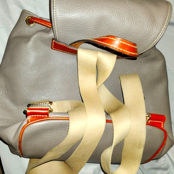 Dooney & Bourke Handbag, Pebble Grain Medium Murphy Backpack - Elephant
